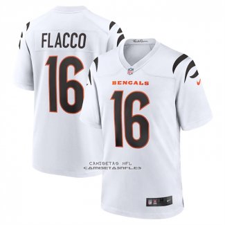 Camiseta NFL Game Cincinnati Bengals Joe Flacco Blanco