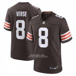 Camiseta NFL Game Cleveland Browns Jared Verse Marron