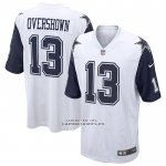 Camiseta NFL Game Dallas Cowboys Demarvion Overshown Blanco