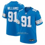 Camiseta NFL Game Detroit Lions Tyleik Williams Azul