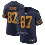 Camiseta NFL Game Green Bay Packers Romeo Doubs The 1923 Classic Azul Camiseta NFL Game Green Bay Packers Romeo Doubs The 1923 Classic Azul