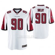 Camiseta NFL Game Hombre Atlanta Falcons Derrick Shelby Blanco