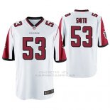 Camiseta NFL Game Hombre Atlanta Falcons Emmanuel Smith Blanco Camiseta NFL Game Hombre Atlanta Falcons Emmanuel Smith Blanco