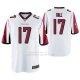 Camiseta NFL Game Hombre Atlanta Falcons Marvin Hall Blanco