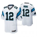 Camiseta NFL Game Hombre Carolina Panthers D. J. Moore Blanco