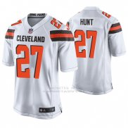 Camiseta NFL Game Hombre Cleveland Browns Kareem Hunt Blanco