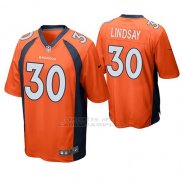 Camiseta NFL Game Hombre Denver Broncos Phillip Lindsay Naranja