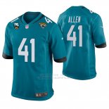 Camiseta NFL Game Hombre Jacksonville Jaguars Josh Allen 25th Aniversario Typename Verde