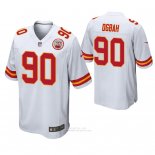 Camiseta NFL Game Hombre Kansas City Chiefs Emmanuel Ogbah Blanco