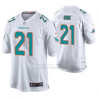 Camiseta NFL Game Hombre Miami Dolphins Frank Gore Blanco