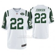 Camiseta NFL Game Hombre New York Jets Trumaine Johnson Blanco