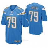 Camiseta NFL Game Hombre San Diego Chargers Trey Pipkins Azul