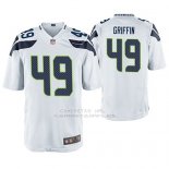 Camiseta NFL Game Hombre Seattle Seahawks Shaquem Griffin Blanco
