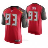 Camiseta NFL Game Hombre Tampa Bay Buccaneers Ndamukong Suh Rojo