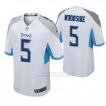 Camiseta NFL Game Hombre Tennessee Titans Logan Woodside Blanco