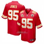 Camiseta NFL Game Kansas City Chiefs Chris Jones Super Bowl LIX Rojo