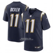 Camiseta NFL Game Los Angeles Chargers Cameron Dicker Alterno Azul