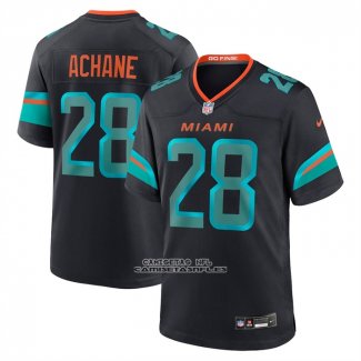 Camiseta NFL Game Miami Dolphins Devon Achane 2025 Rivalries Collection Azul