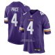 Camiseta NFL Game Minnesota Vikings Myles Price Violeta