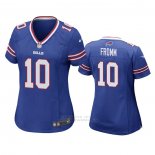 Camiseta NFL Game Mujer Buffalo Bills Jake Fromm Azul