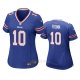 Camiseta NFL Game Mujer Buffalo Bills Jake Fromm Azul