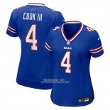 Camiseta NFL Game Mujer Buffalo Bills James Cook III Royal