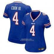 Camiseta NFL Game Mujer Buffalo Bills James Cook III Royal