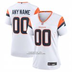 Camiseta NFL Game Mujer Denver Broncos Mile High Collection Personalizada Blanco