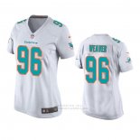 Camiseta NFL Game Mujer Miami Dolphins Curtis Weaver Blanco
