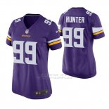 Camiseta NFL Game Mujer Minnesota Vikings Danielle Hunter Violeta