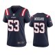 Camiseta NFL Game Mujer New England Patriots Dustin Woodard Azul