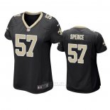 Camiseta NFL Game Mujer New Orleans Saints Noah Spence Negro