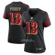 Camiseta NFL Game Mujer San Francisco 49ers Brock Purdy 2025 Rivalries Collection Negro