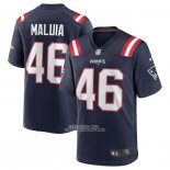 Camiseta NFL Game New England Patriots Cassh Maluia Azul