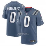 Camiseta NFL Game New England Patriots Christian Gonzalez 2025 Rivalries Collection Azul Storm Camiseta NFL Game New England Patriots Christian Gonzalez 2025 Rivalries Collection Azul Storm