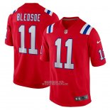 Camiseta NFL Game New England Patriots Drew Bledsoe Retired Alterno Rojo