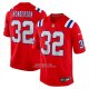 Camiseta NFL Game New England Patriots TreVeyon Henderson Alterno Rojo