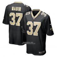 Camiseta NFL Game New Orleans Saints Dylan Mabin Negro