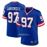 Camiseta NFL Game New York Giants Dexter Lawrence II Classic Azul