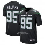 Camiseta NFL Game New York Jets Quinnen Williams Alterno Negro