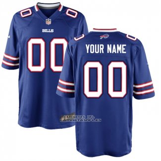 Camiseta NFL Game Nino Buffalo Bills Personalizada Royal