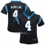 Camiseta NFL Game Nino Carolina Panthers Tetairoa McMillan Negro