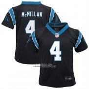 Camiseta NFL Game Nino Carolina Panthers Tetairoa McMillan Negro