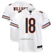 Camiseta NFL Game Nino Chicago Bears Caleb Williams Blanco