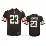 Camiseta NFL Game Nino Cleveland Browns Andrew Sendejo Marron