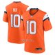 Camiseta NFL Game Nino Denver Broncos Bo Nix Naranja