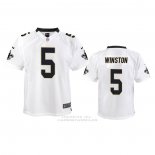 Camiseta NFL Game Nino New Orleans Saints Jameis Winston Blanco