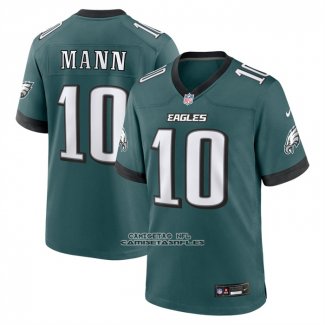 Camiseta NFL Game Philadelphia Eagles Braden Mann Verde1