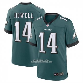Camiseta NFL Game Philadelphia Eagles Sam Howell Verde Oscuro