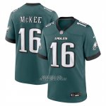 Camiseta NFL Game Philadelphia Eagles Tanner McKee Jugador Verde
